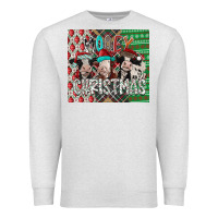 Oatmeal Heather mooey Christmas Premium Sweatshirt - CowhideDigitalArt