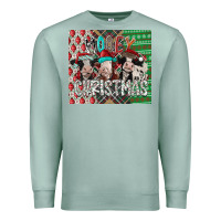 Seafoam mooey Christmas Premium Sweatshirt - CowhideDigitalArt