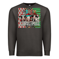 Smoke mooey Christmas Premium Sweatshirt - CowhideDigitalArt