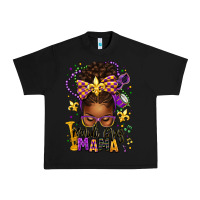 Black mardi gras mama afro messy bun Urban Heavy Tee - texasbilliewilder