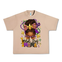 Burro mardi gras mama afro messy bun Urban Heavy Tee - texasbilliewilder