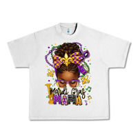 Lunar Rock mardi gras mama afro messy bun Urban Heavy Tee - texasbilliewilder