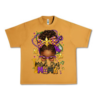 Peanut Butter mardi gras mama afro messy bun Urban Heavy Tee - texasbilliewilder
