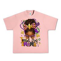 Salmon mardi gras mama afro messy bun Urban Heavy Tee - texasbilliewilder
