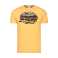 Vintage Mustard piper cherokee pa 28 retro vintage design Vintage Tee - lanVoArt