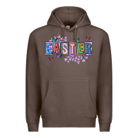 Coffee easter with leopard Premium Hoodie - FaDigitalArtStudio