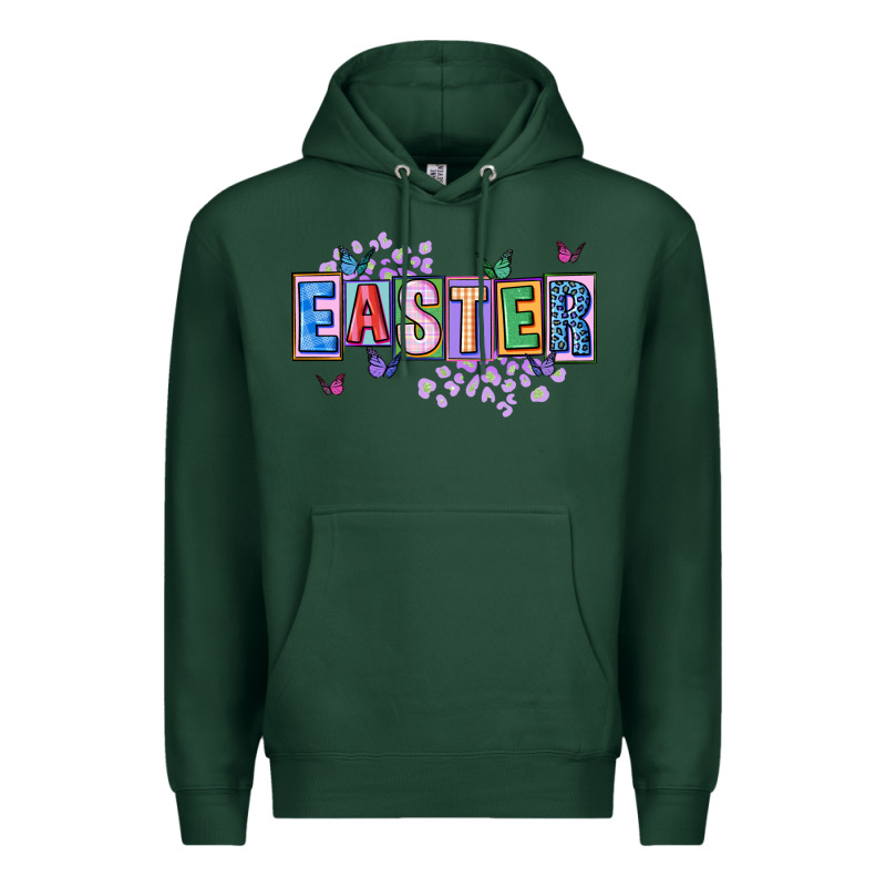 Easter With Leopard Premium Hoodie by FaDigitalArtStudio | Teevron