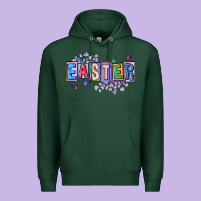 Easter With Leopard Premium Hoodie Designed By Fadigitalartstudio