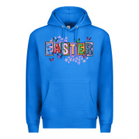 True Royal easter with leopard Premium Hoodie - FaDigitalArtStudio