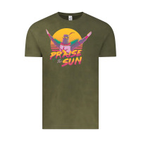 Vintage Olive praise the sun Vintage Tee - lanVoArt