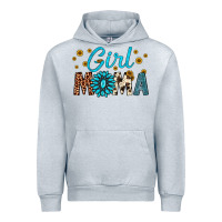 Heather Grey girl mama Urban Hoodie - Artiststas