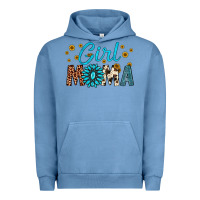 Pigment Pebble Blue girl mama Urban Hoodie - Artiststas