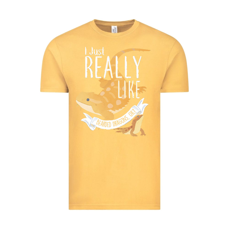 Bearded Dragons I Just Really Like Bearded Dragons Vintage Tee by lanVoArt | Teevron