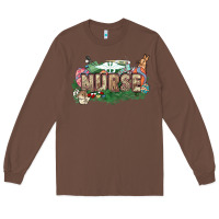 Chestnut Easter egg Nurse bunny Easter Day Long Sleeve Tee - HowdyJamesFarm