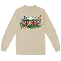 Mushroom Easter egg Nurse bunny Easter Day Long Sleeve Tee - HowdyJamesFarm