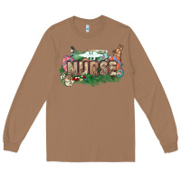 Toasted Coconut Easter egg Nurse bunny Easter Day Long Sleeve Tee - HowdyJamesFarm