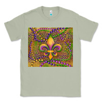 Matcha mardi gras fleur de lis Classic Tee - RanaPortraitStore