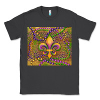 Smoke mardi gras fleur de lis Classic Tee - RanaPortraitStore