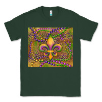 Sports Green mardi gras fleur de lis Classic Tee - RanaPortraitStore