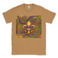 Toasted Coconut mardi gras fleur de lis Classic Tee - RanaPortraitStore
