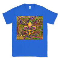 True Royal mardi gras fleur de lis Classic Tee - RanaPortraitStore