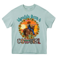 Arona shoulda been a cowgirl Heavy Core Tee - MaliasSmallBusiness