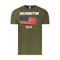 Vintage Olive Washington Vintage Tee - Bettercallsaul