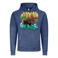 Vintage Denim Mama bear summer Vintage Hoodie - NancyCooperArtShop