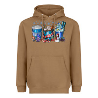 Toasted Coconut Christmas Coffee Heavyweight Hoodie - CowhideDigitalArt
