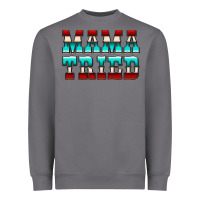 Storm Mama Tried Serape Heavyweight Sweatshirt - CowCowDesign
