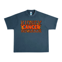 Midnight Navy kidney cancer warrior Urban Heavy Tee - texasbilliewilder