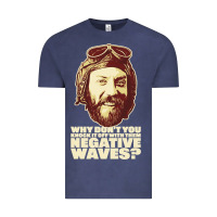 Vintage Denim oddball from kellys heroes – negative waves movie quote original de Vintage Tee - lanVoArt