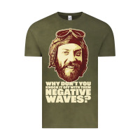 Vintage Olive oddball from kellys heroes – negative waves movie quote original de Vintage Tee - lanVoArt