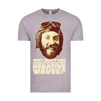 Vintage Zinc oddball from kellys heroes – negative waves movie quote original de Vintage Tee - lanVoArt