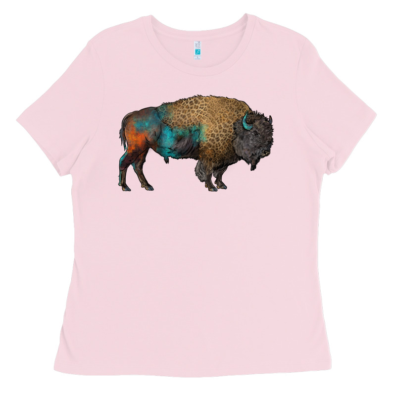 Leopard Bison Ladies Tee by RanaPortraitStore | Teevron