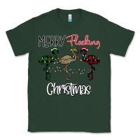 Sports Green Merry Flocking Christmas Classic Tee - Bettercallsaul