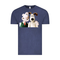 The Man With His Dog Taking Selfie W.a.l.l.a.c.e Vintage Tee | Teevron