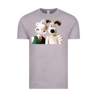 Vintage Zinc the man with his dog taking selfie w.a.l.l.a.c.e Vintage Tee - lanVoArt