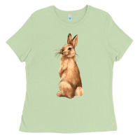 Matcha Bunny Ladies Tee - NancyCooperArtShop