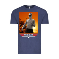 Vintage Denim rooster topgun retro Vintage Tee - lanVoArt