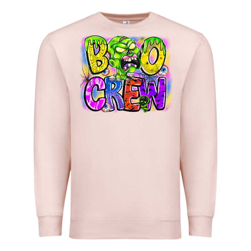 Boo Crew Premium Sweatshirt by CowhideDigitalArt | Teevron