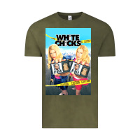 Vintage Olive white chicks Vintage Tee - lanVoArt