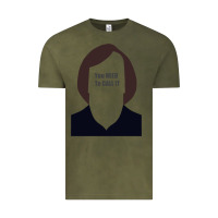 Vintage Olive anton chigurh   you need to call it (no country for old men) Vintage Tee - lanVoArt