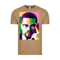 Vintage Coffee malcolm x Vintage Tee - lanVoArt