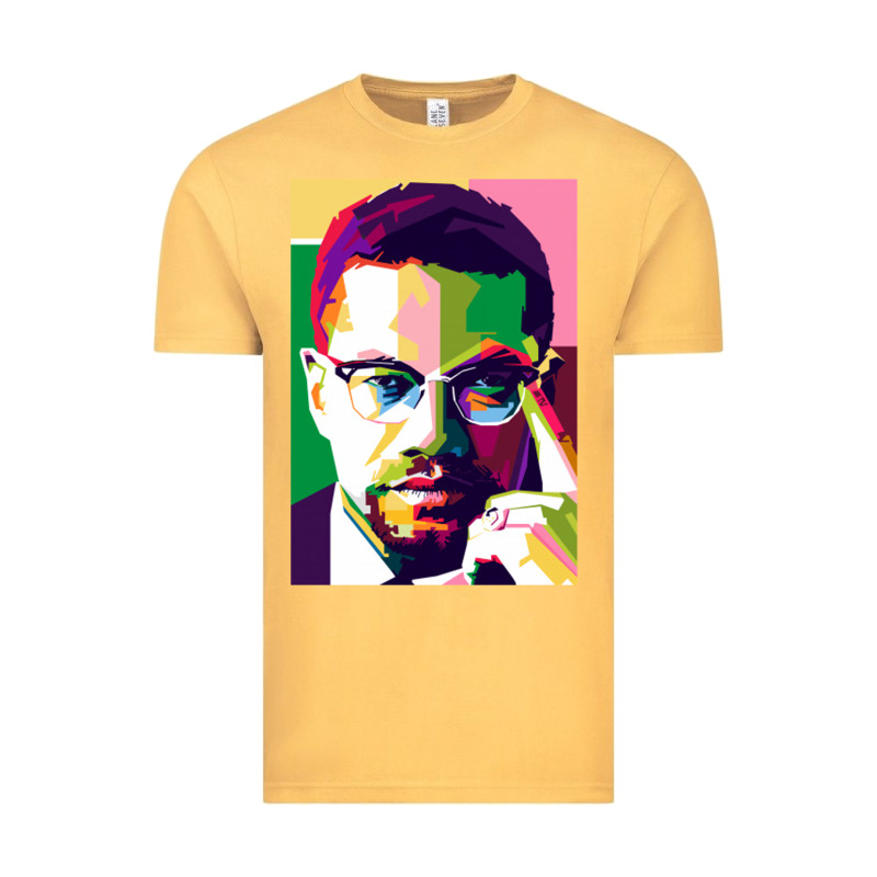 Malcolm X Vintage Tee by lanVoArt | Teevron