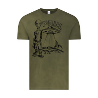 Vintage Olive the alien paul Vintage Tee - lanVoArt