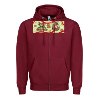 Burgundy just a girl who loves christmas Zipper Hoodie - BundleAndBundleShop