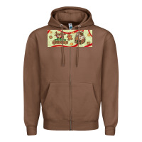 Chestnut just a girl who loves christmas Zipper Hoodie - BundleAndBundleShop