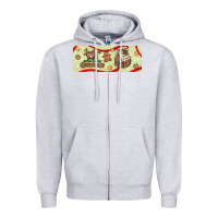 Heather Grey just a girl who loves christmas Zipper Hoodie - BundleAndBundleShop