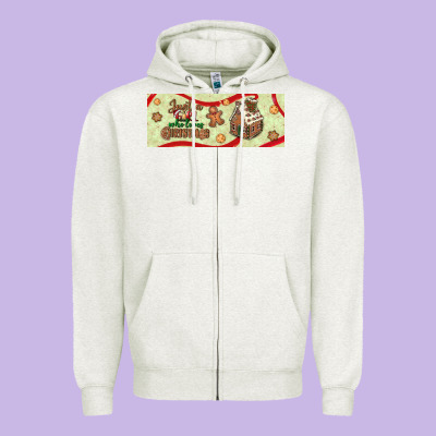 Just A Girl Who Loves Christmas Zipper Hoodie Designed By Bundleandbundleshop